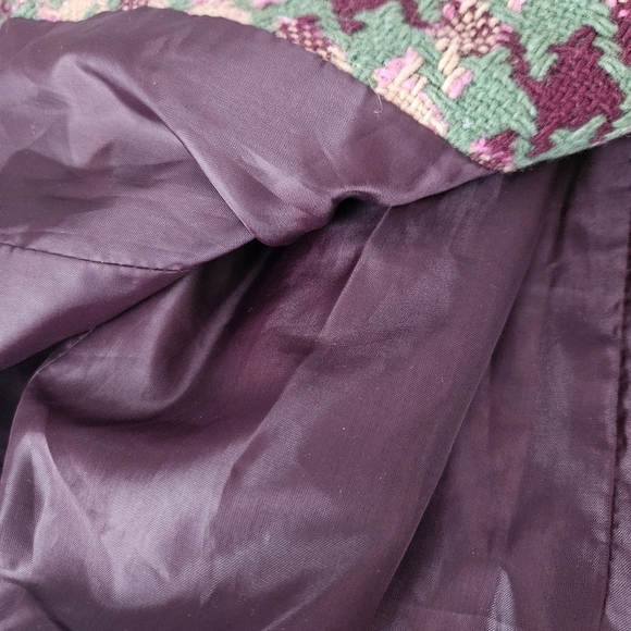 Robert Louis VTG Double Breasted Belted Wool Blend Coat Sz Med - Picture 7 of 11